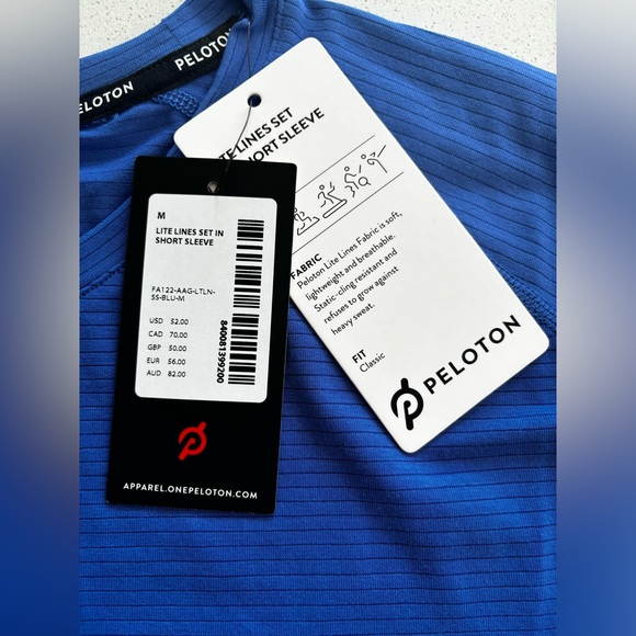Peloton Men’s Light Lines Set In Short Sleeve - Picture 8 of 9